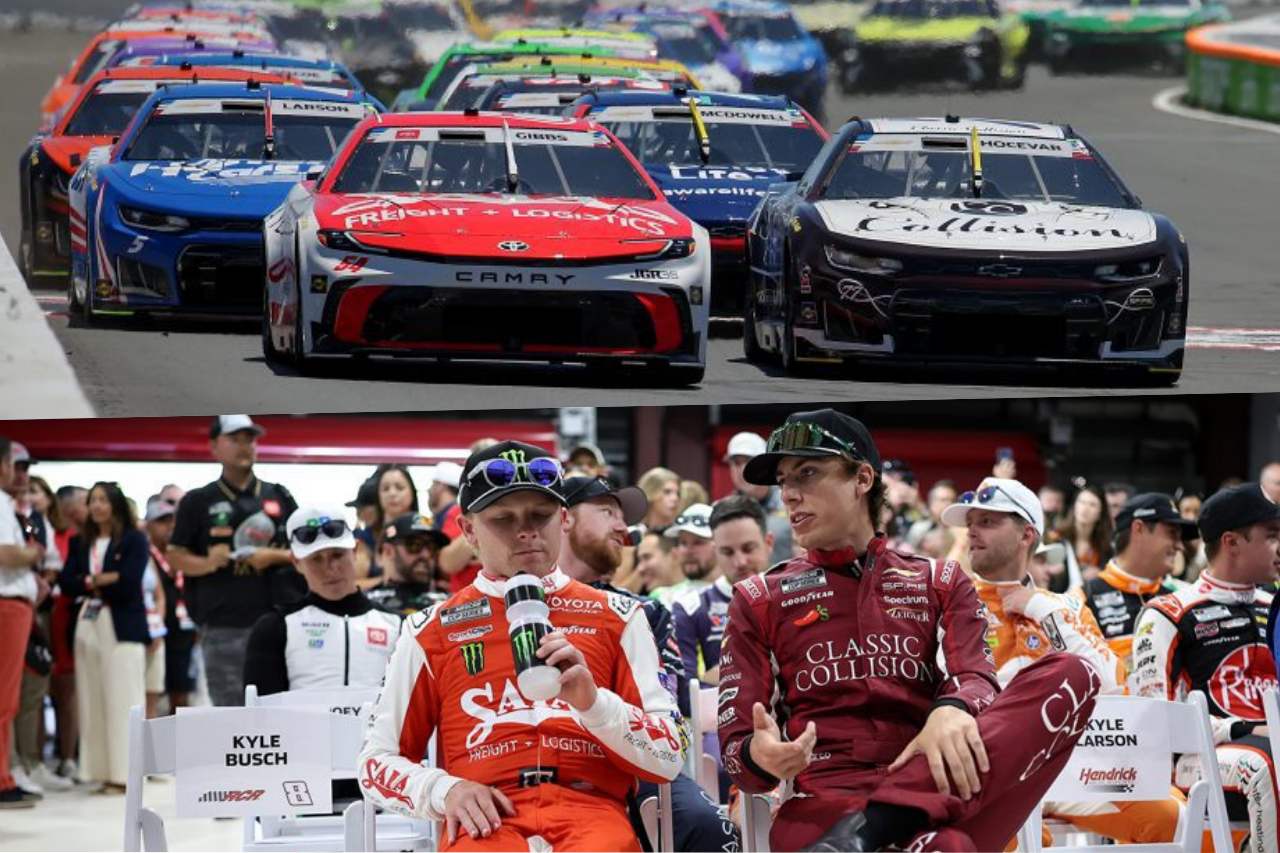 猛追のチェイス・ブリスコを抑え切り、マイスター“SVG”が最小僅差のロードコース通算8勝目／NASCAR第18戦