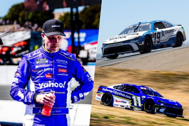 猛追のチェイス・ブリスコを抑え切り、マイスター“SVG”が最小僅差のロードコース通算8勝目／NASCAR第18戦