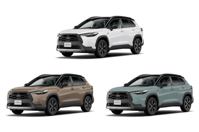 トヨタ『カローラクロス』を一部改良。アウトドア系の特別仕様車Z“Adventure”が新登場