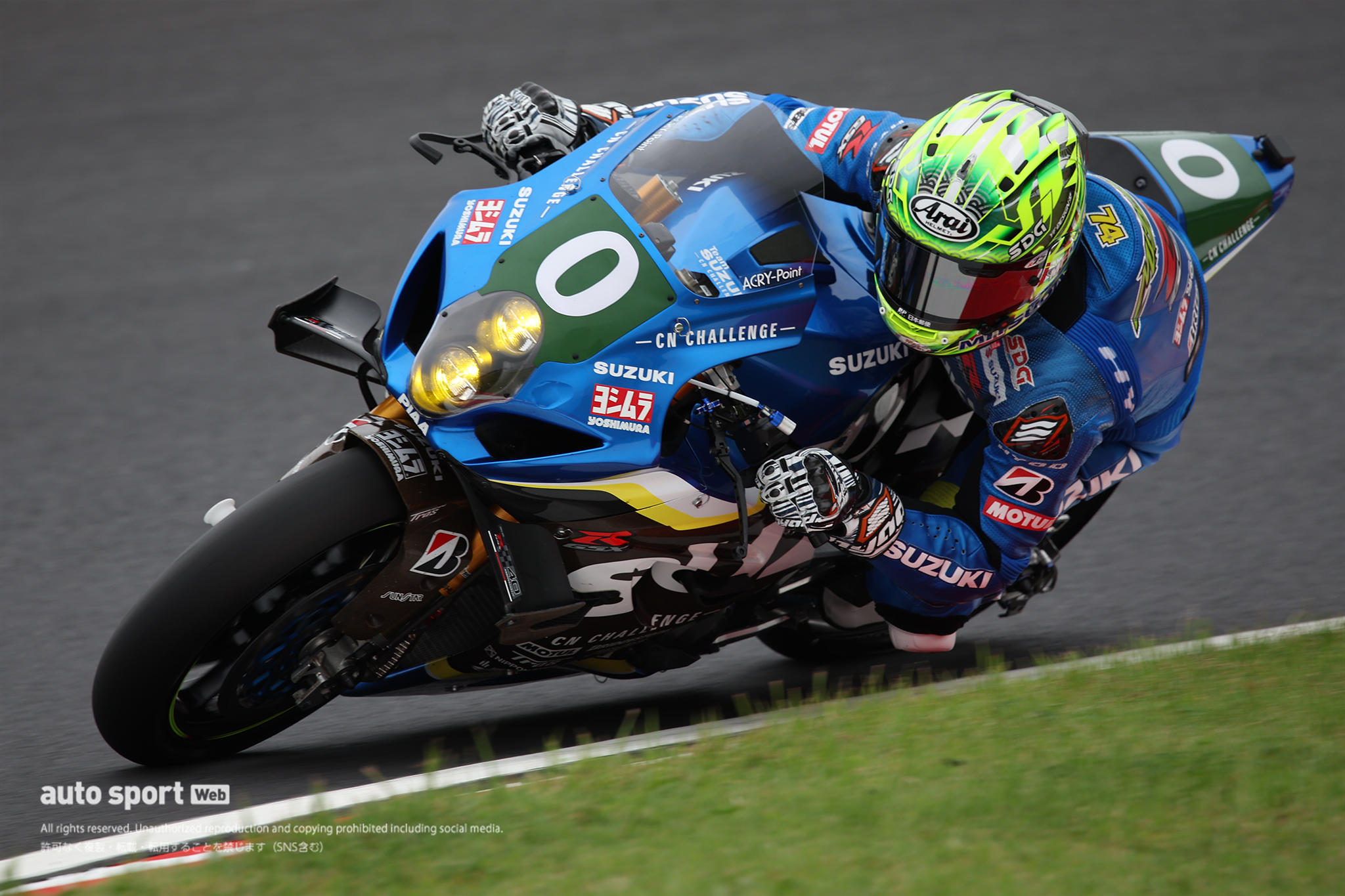 水野涼(Team SUZUKI CN CHALLENGE)／2026鈴鹿8耐 合同テスト 2回目