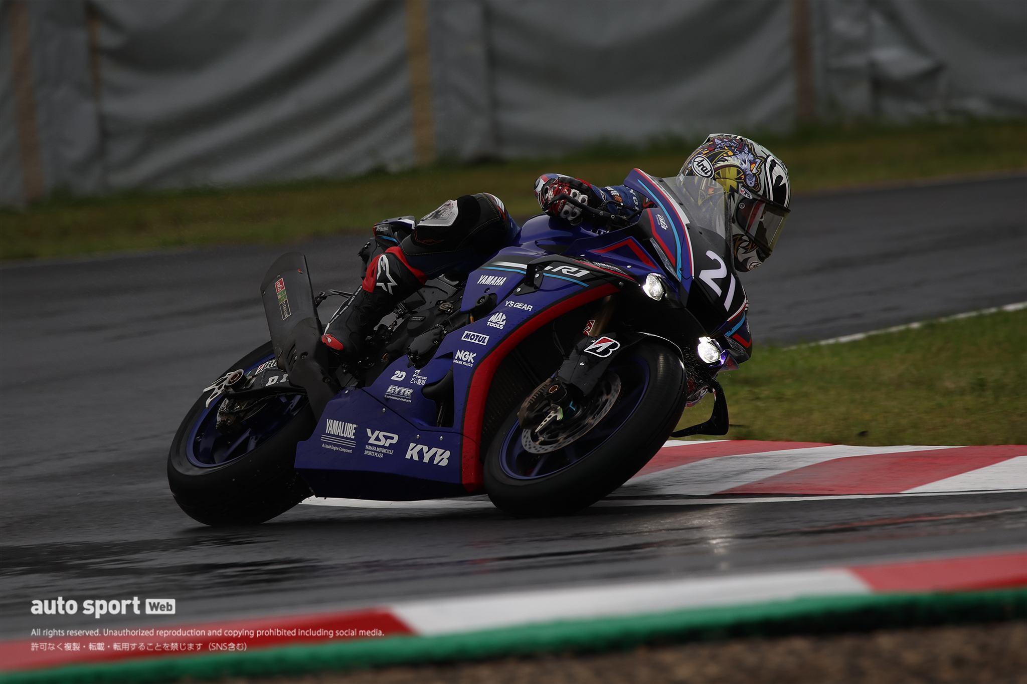 中須賀克行（YAMAHA FACTORY RACING TEAM）／2026鈴鹿8耐 合同テスト 2回目