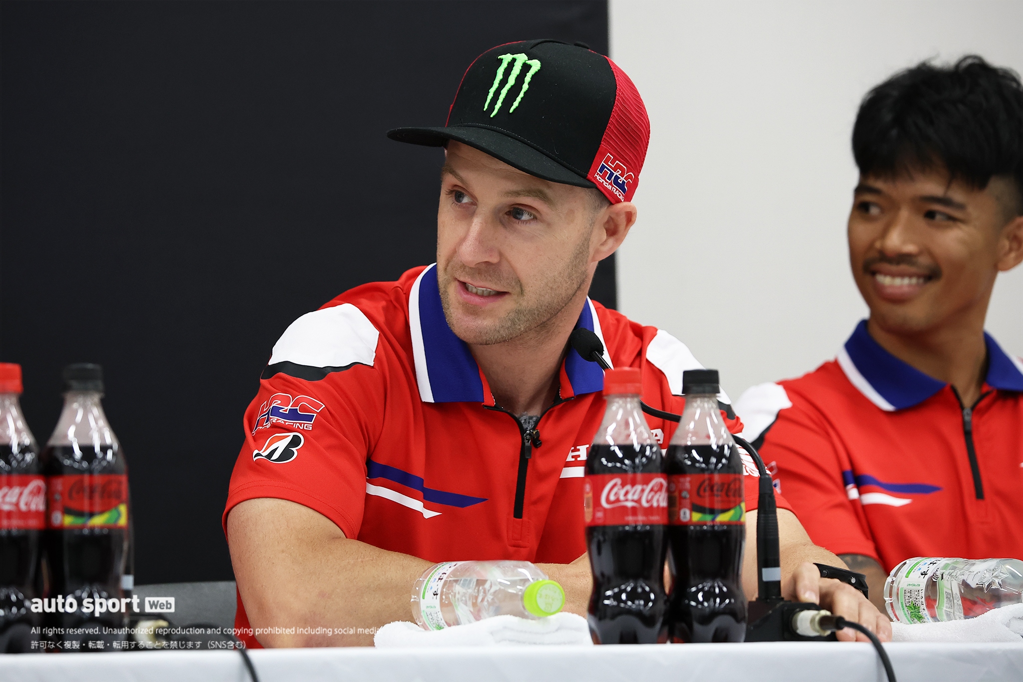 木曜会見に出席したジョナサン・レイ（Honda HRC）／2026鈴鹿8耐