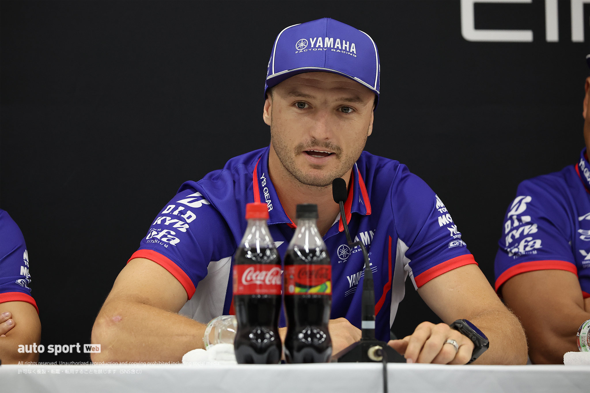 木曜会見に出席したジャック・ミラー（YAMAHA FACTORY RACING TEAM）／2026鈴鹿8耐