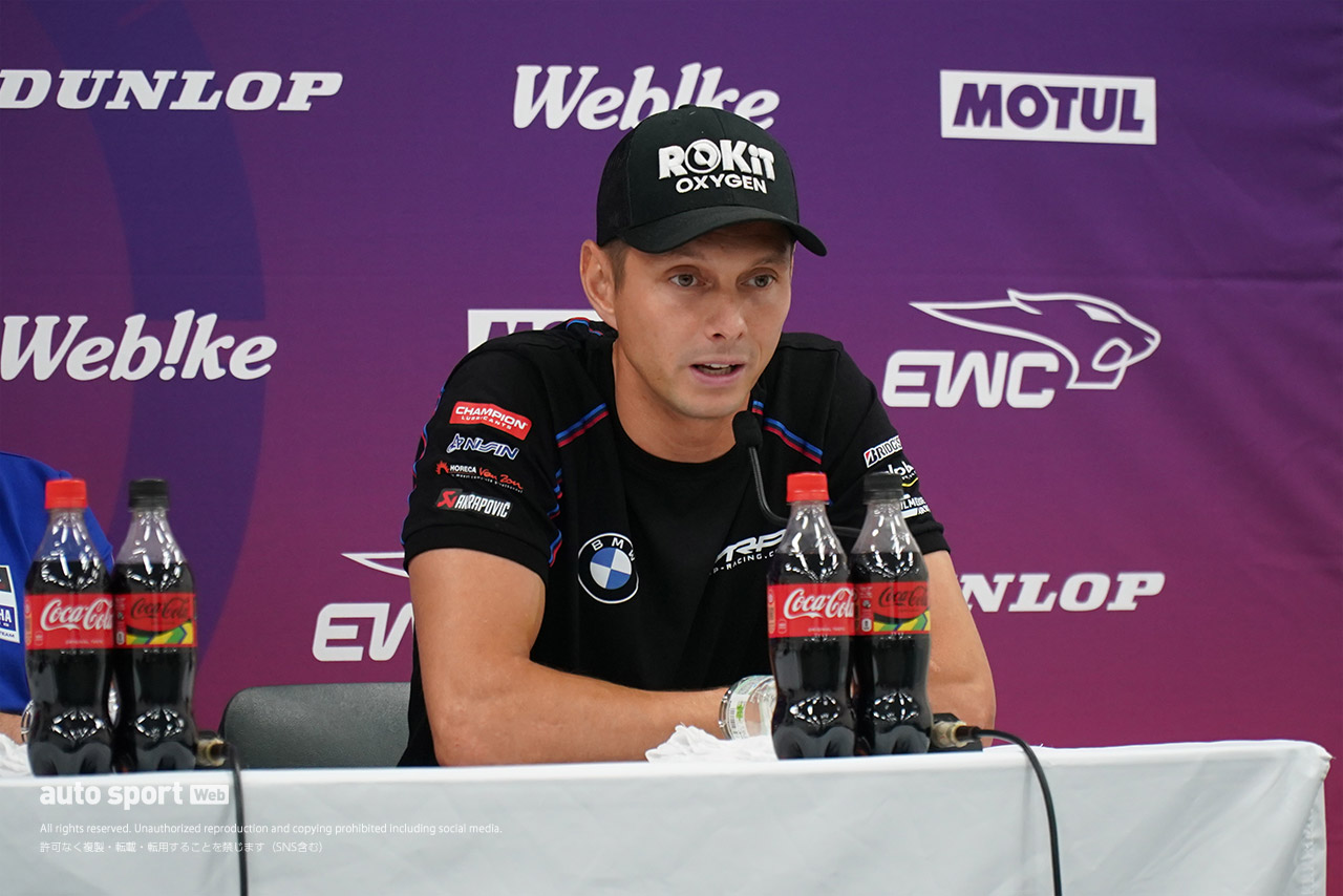 「雨でもドライでも準備万端」とBMWのファンデルマーク。EWC年間参戦3チームが展望語る／鈴鹿8耐 木曜会見