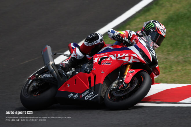 レイが驚速トップタイムを記録しHonda HRCが暫定首位／鈴鹿8耐予選1回目