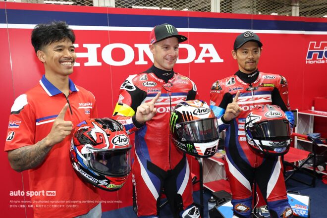 ポール獲得のHonda HRC。雨予報の決勝は「若者＆天才＆オールドの3人で乗り越える」とジョナサン・レイ／鈴鹿8耐