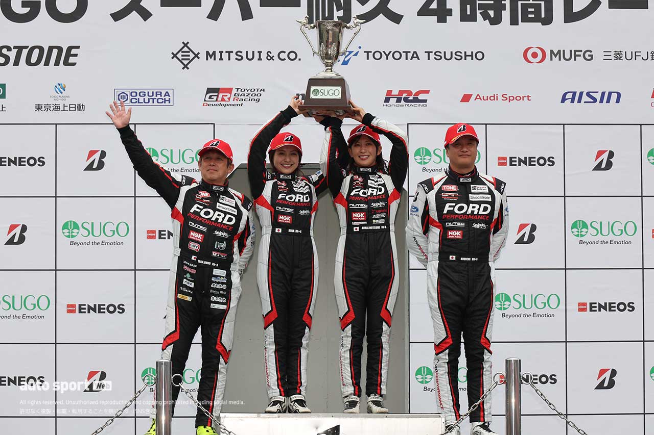 2026スーパー耐久第4戦SUGO　ST-USAクラス表彰式
