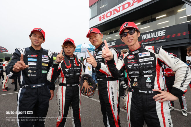 大原佳祐／末廣武士／近藤説秀／東風谷高史（BRP★NUTEC 制動屋 CUPRA TCR）