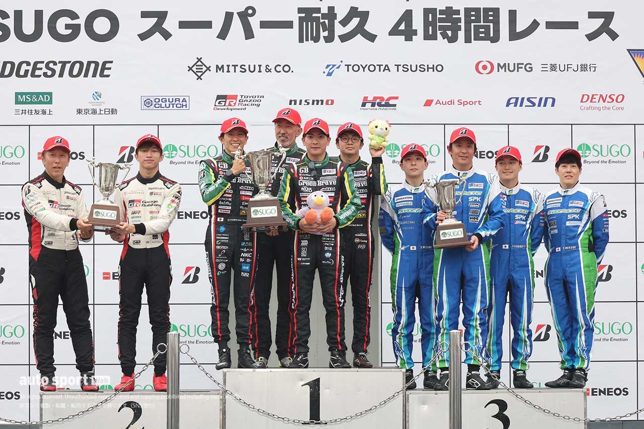 2026スーパー耐久第4戦SUGO　ST-Zクラス表彰式