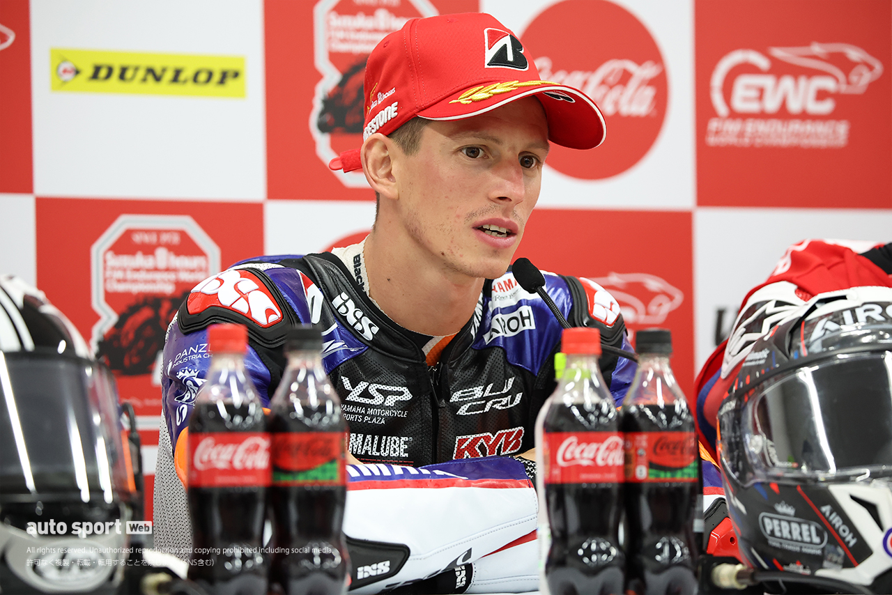 アンドレア・ロカテッリ（YAMAHA FACTORY RACING TEAM）／2026鈴鹿8耐 決勝トップ3会見