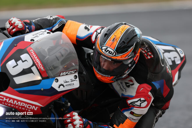 3位獲得のBMW MOTORRAD。「ダブルスティントはとても楽しめた」とファンデルマーク／鈴鹿8耐