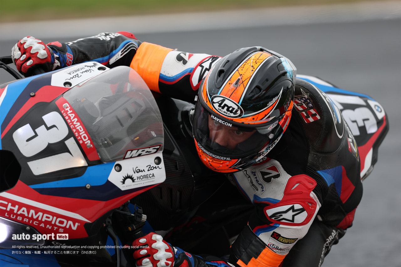 3位獲得のBMW MOTORRAD。「ダブルスティントはとても楽しめた」とファンデルマーク／鈴鹿8耐