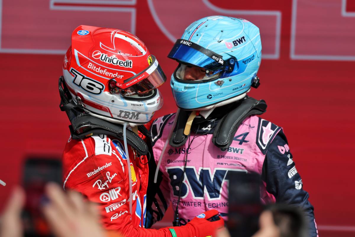 シャルル・ルクレール（フェラーリ）＆ピエール・ガスリー（アルピーヌ）