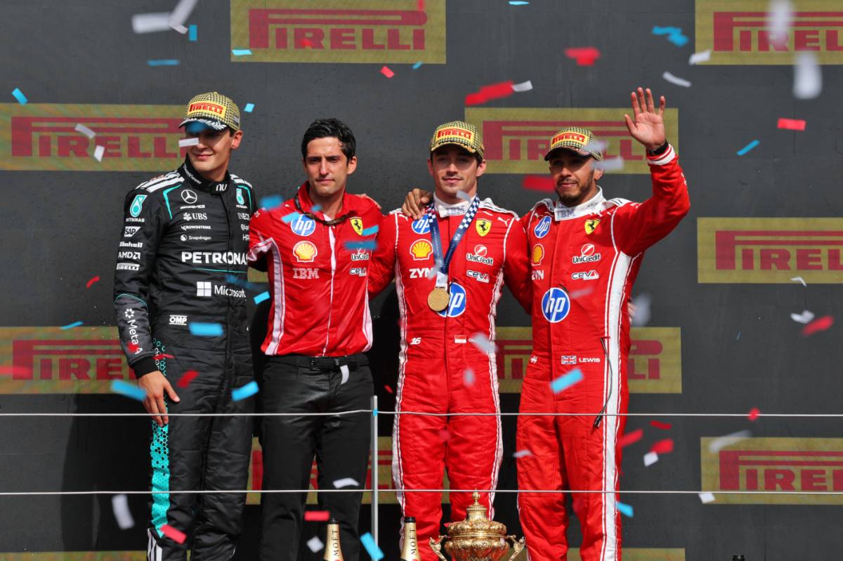 2026年F1第9戦イギリスGP　表彰式
