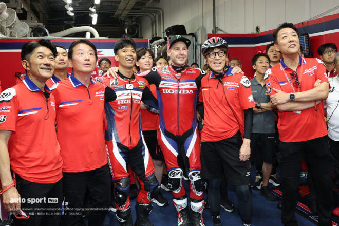 スタートの瞬間をHonda HRCのピット／2026 鈴鹿8耐