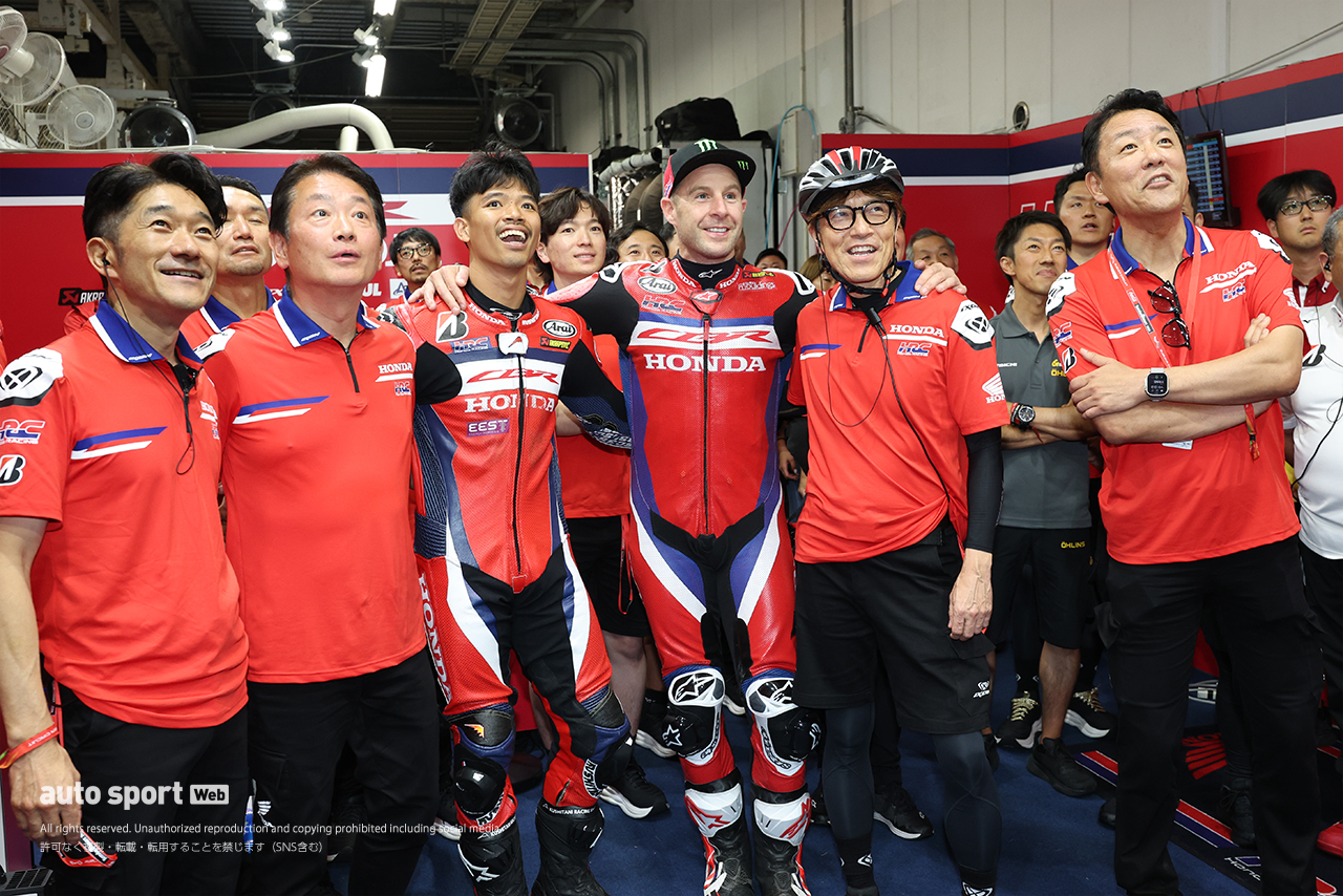 スタートの瞬間をHonda HRCのピット／2026 鈴鹿8耐
