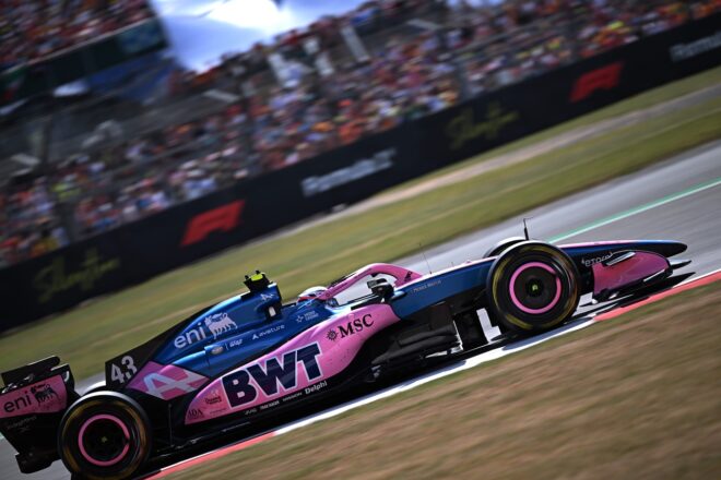 2026年F1第9戦イギリスGP　フランコ・コラピント（アルピーヌ）