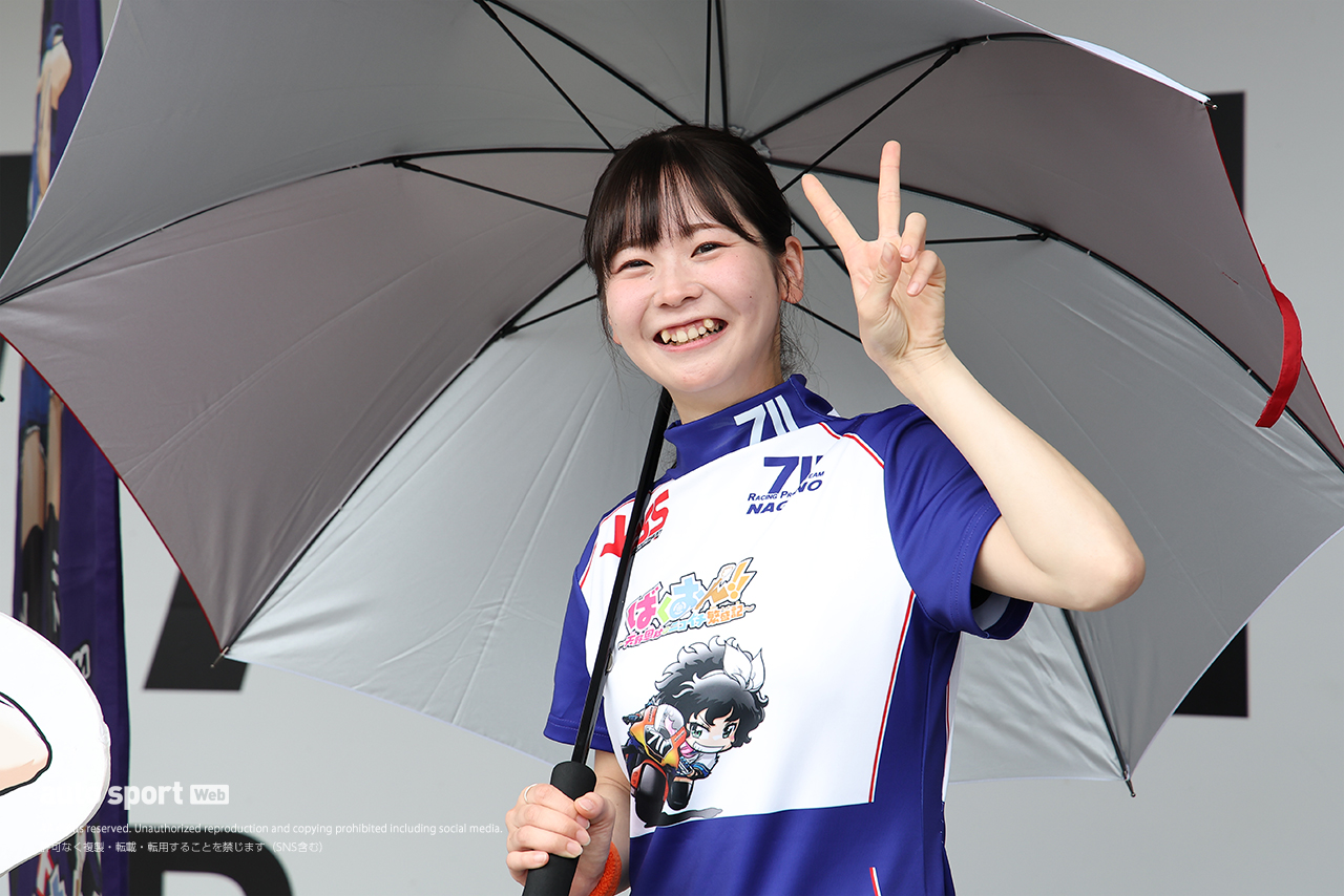 BAKUON!!Team NAGANO&Y.S.S.RDでレースクイーンをしていたライダーの中原美海さん／2026鈴鹿8耐