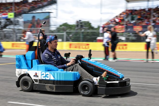 2026年F1第9戦イギリスGP　アレクサンダー・アルボン（ウイリアムズ）