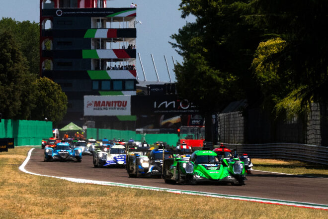 トヨタ育成出身エステバン・マッソン組パニス29号車が酷暑のイモラで圧勝。佐藤万璃音は今季初表彰台／ELMS第3戦