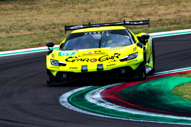 トヨタ育成出身エステバン・マッソン組パニス29号車が酷暑のイモラで圧勝。佐藤万璃音は今季初表彰台／ELMS第3戦