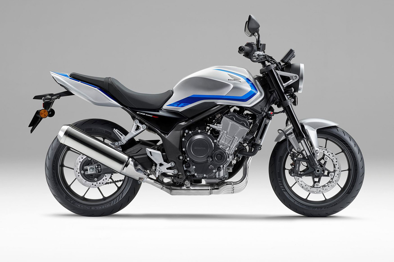 ホンダCB400 SUPER FOURが復活。新設計4気筒エンジンとE-Clutchを搭載、99万8800円で8月21日発売