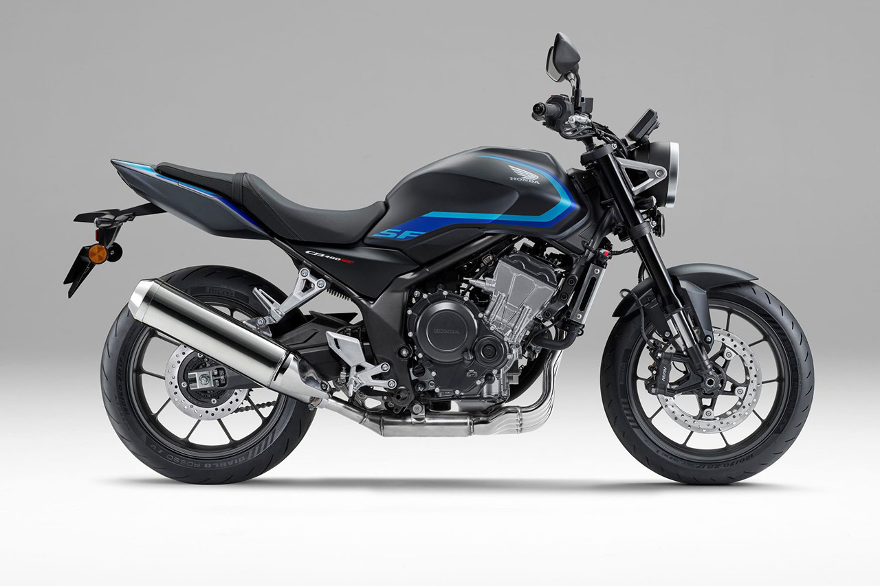 ホンダCB400 SUPER FOURが復活。新設計4気筒エンジンとE-Clutchを搭載、99万8800円で8月21日発売
