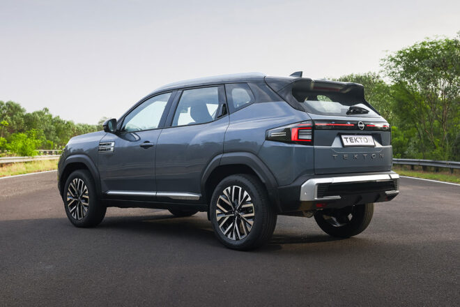 ニッサンの新型SUV『テクトン』がインドで正式発表。力強い存在感と上質な居住空間を備える