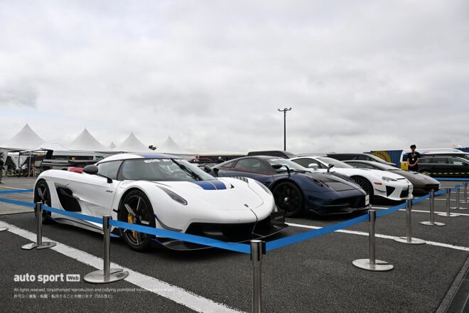 今年もGTWCアジア／ジャパンカップ開催中の富士スピードウェイに『スーパーカーパーク』登場