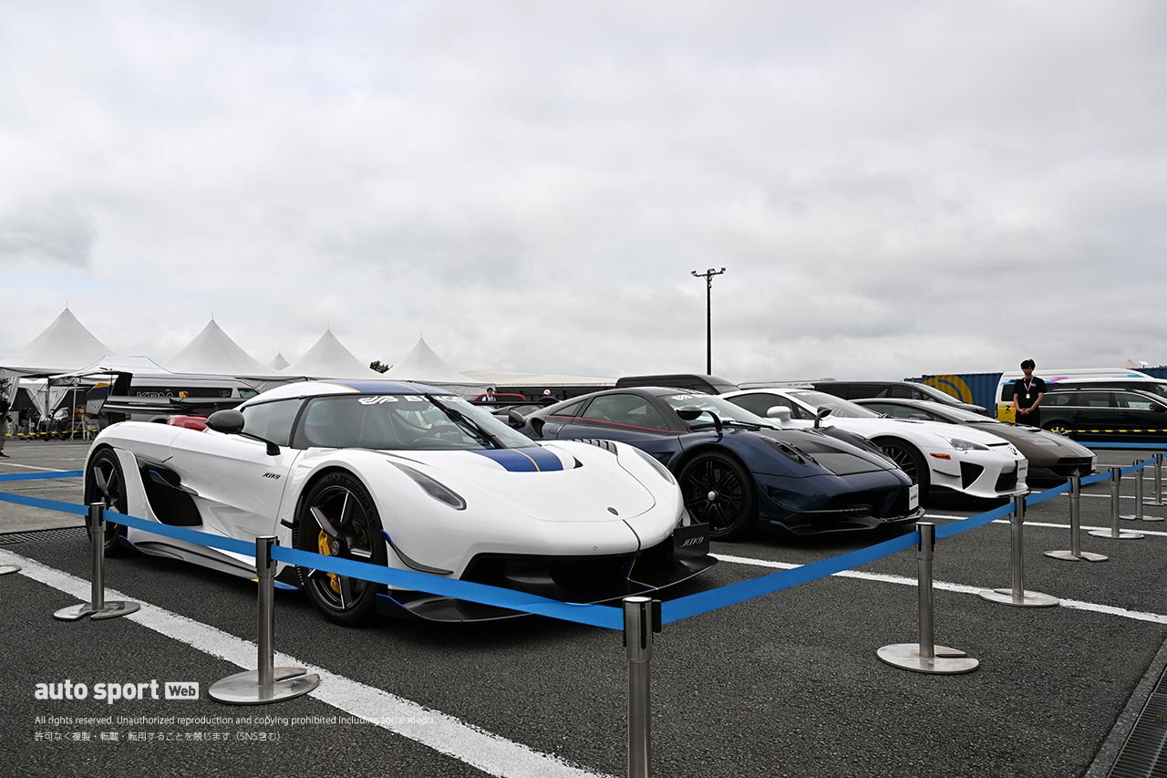 今年もGTWCアジア／ジャパンカップ開催中の富士スピードウェイに『スーパーカーパーク』登場