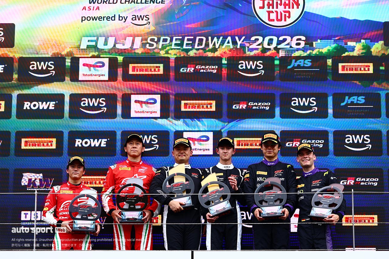 GTワールドチャレンジ・アジア第3ラウンドレース1はハーモニー・レーシングのフェラーリが優勝。LMコルサが総合2位に