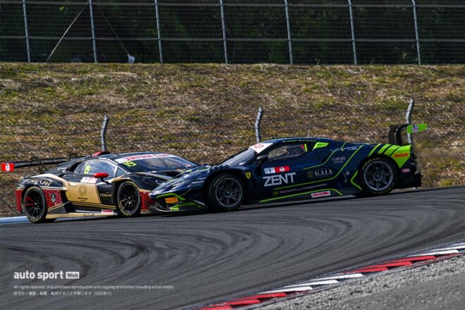SROジャパンカップ第2ラウンド富士のレース1は植松忠雄／山下健太組マクラーレンが制す