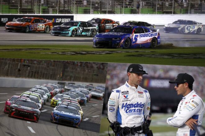 決勝263周中171周をリードする圧巻の走り。ライアン・ブレイニーが粘走の今季2勝目／NASCAR第20戦