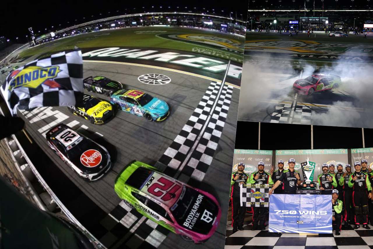 決勝263周中171周をリードする圧巻の走り。ライアン・ブレイニーが粘走の今季2勝目／NASCAR第20戦