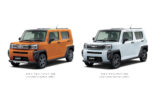 『ダイハツ・タフト』にレジャー要素を強めたふたつの特別仕様車が登場。一部改良で新色も