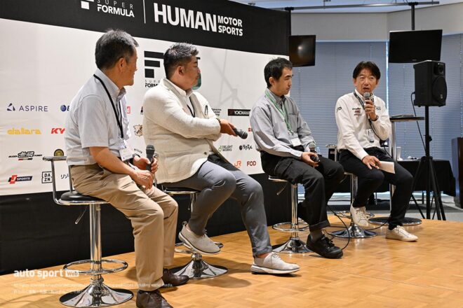 JMIAが開発する次世代フォーミュラ『JNFP-1』がSF富士大会開催中のサーキットに登場。大きな注目集める