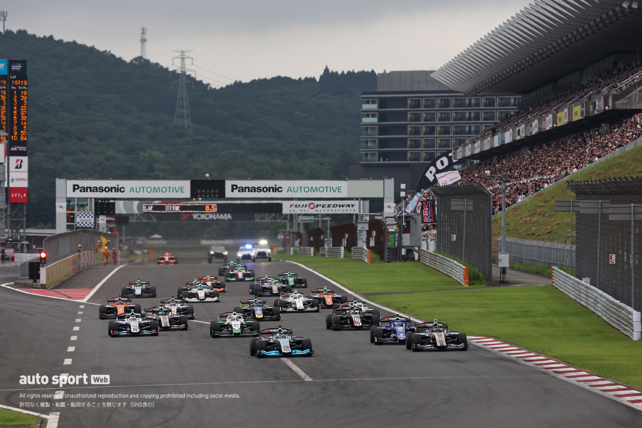 2026スーパーフォーミュラ第6戦富士　決勝スタート