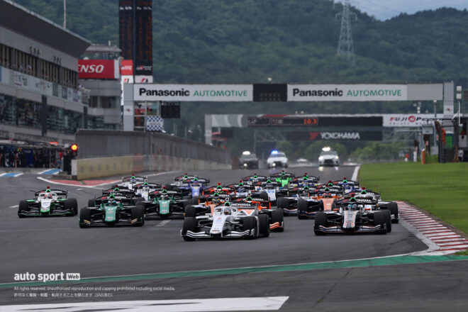2026スーパーフォーミュラ第3戦富士　決勝スタート