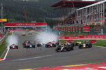 2026年FIA F2第8戦スパ・フランコルシャン　フィーチャーレースのスタート