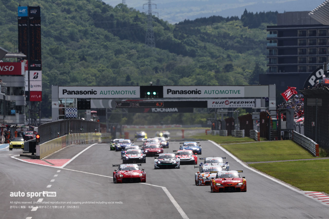 2026スーパーGT第2戦富士　GT500クラス決勝スタート