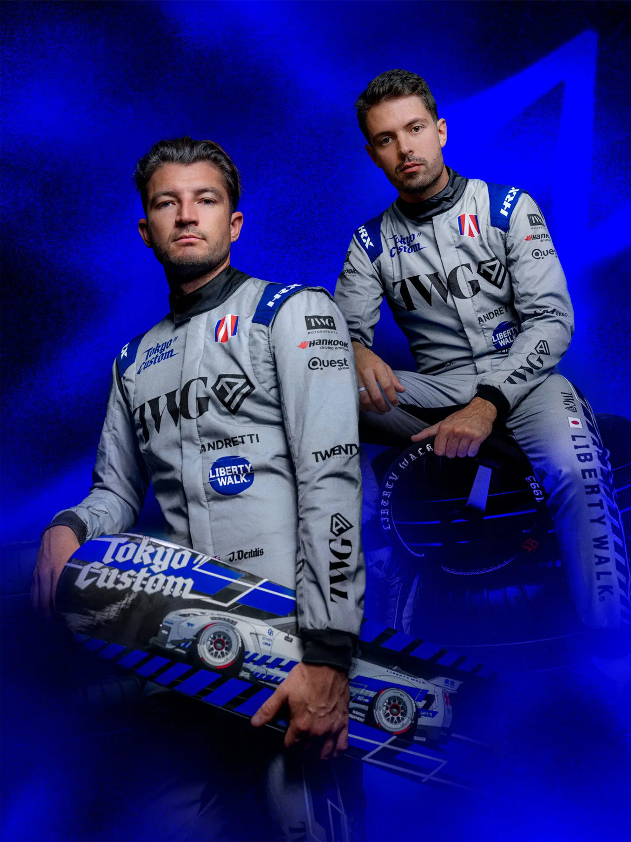 アンドレッティ・フォーミュラEチームとリバティウォークとコラボ。東京E-Prixに向けて特別カラーリングを発表