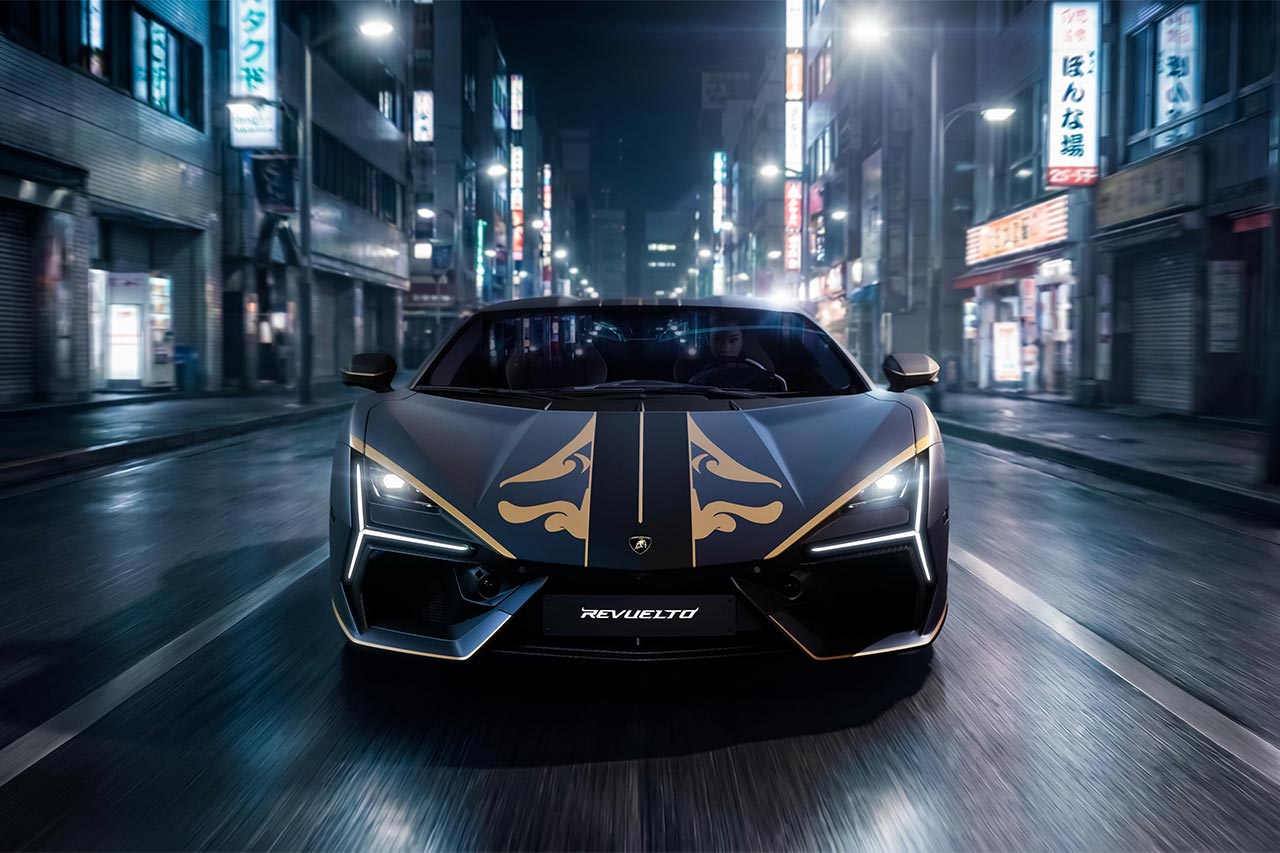 ランボルギーニ・ジャパン25周年を記念した日本限定車『レヴエルト・インパーヴィド』発表。武士道精神に着想