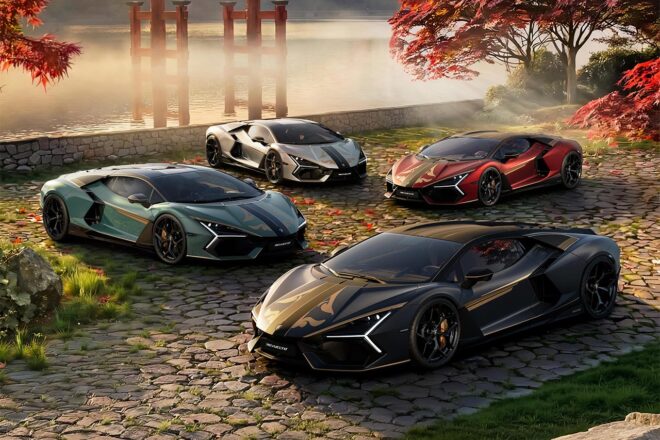 ランボルギーニ・ジャパン25周年を記念した日本限定車『レヴエルト・インパーヴィド』発表。武士道精神に着想