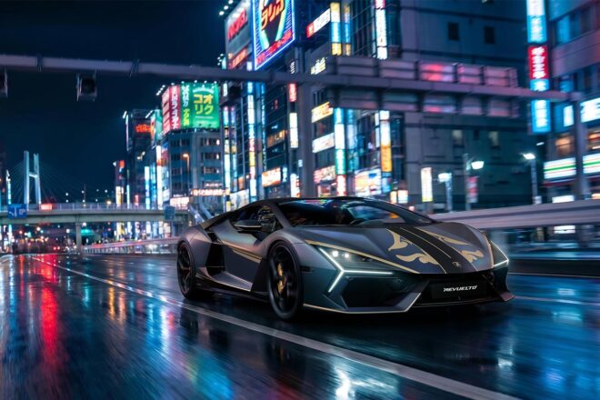 ランボルギーニ・ジャパン25周年を記念した日本限定車『レヴエルト・インパーヴィド』発表。武士道精神に着想
