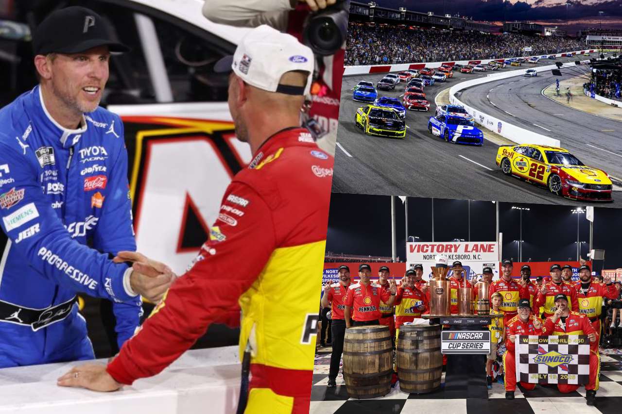 自身キャリア最多の323周をリード、ジョーイ・ロガーノがフォード完全勝利を祝福／NASCAR第21戦