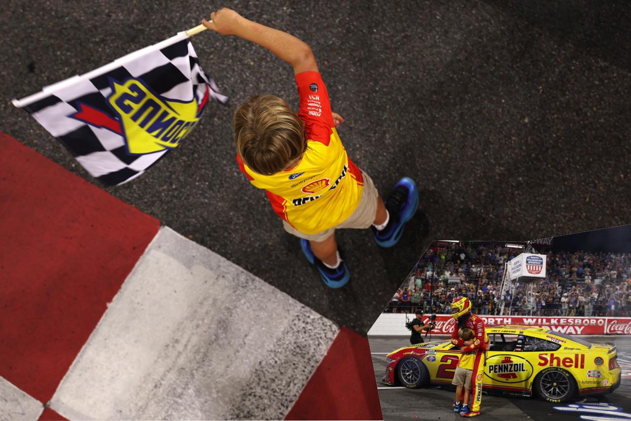 自身キャリア最多の323周をリード、ジョーイ・ロガーノがフォード完全勝利を祝福／NASCAR第21戦