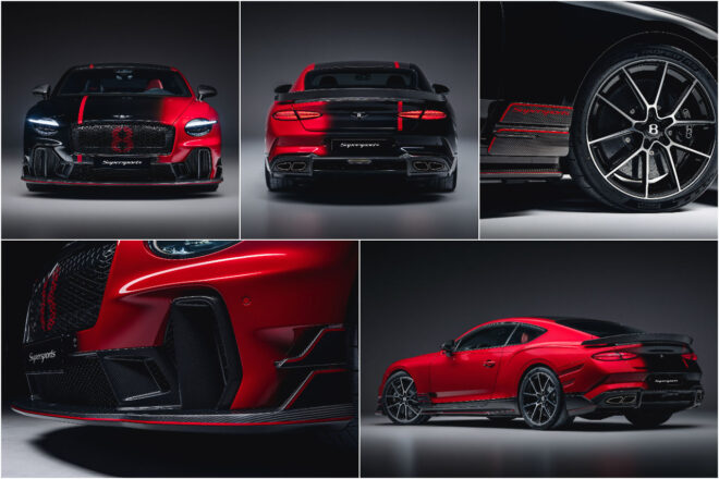 ベントレー、新型『スーパースポーツ』に左右非対称カラーの特別仕様を追加。ドライバー志向のデザインテーマ