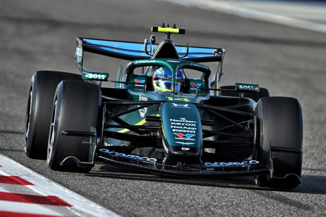 2026年F1プレシーズンテスト（第1回バーレーン）　フェルナンド・アロンソ（アストンマーティン）