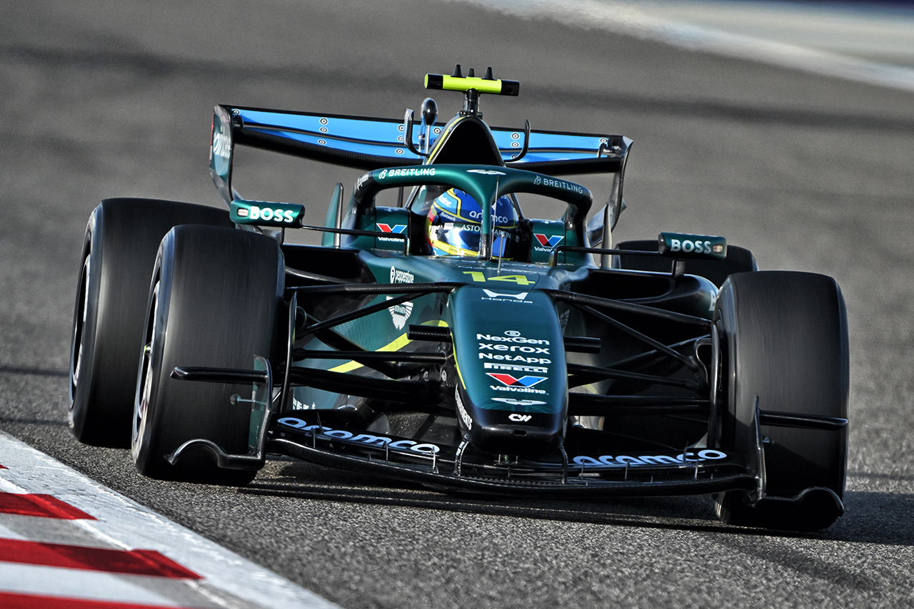 2026年F1プレシーズンテスト（第1回バーレーン）　フェルナンド・アロンソ（アストンマーティン）