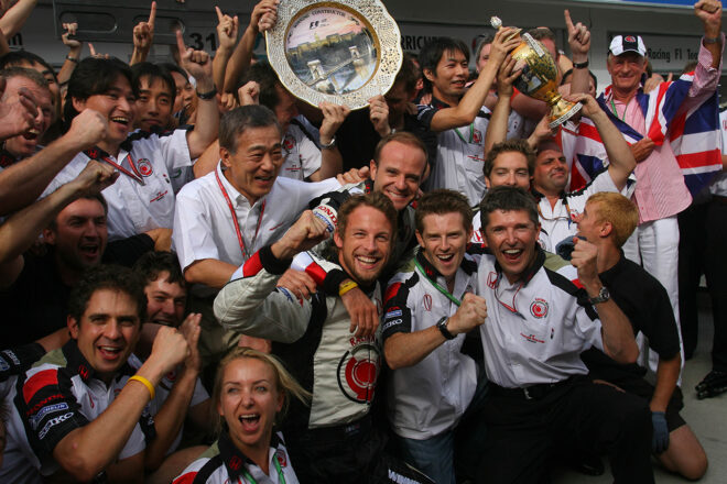 2006年F1第13戦ハンガリーGP／ジェンソン・バトンがホンダ第三期初勝利を飾る
